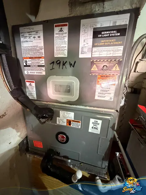 Tight space? No problem by Sunny Coast AC in South Florida