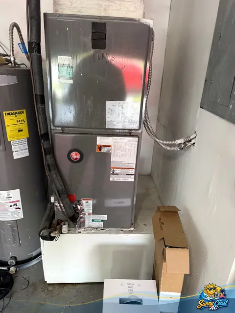 Air handler repair by Sunny Coast AC in South Florida