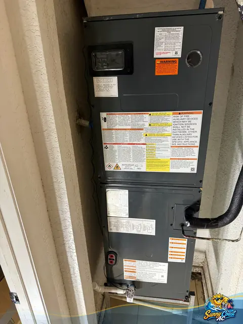 New air handler by Sunny Coast AC in South Florida