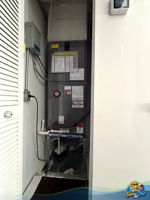 Air handler repair by Sunny Coast AC in South Florida