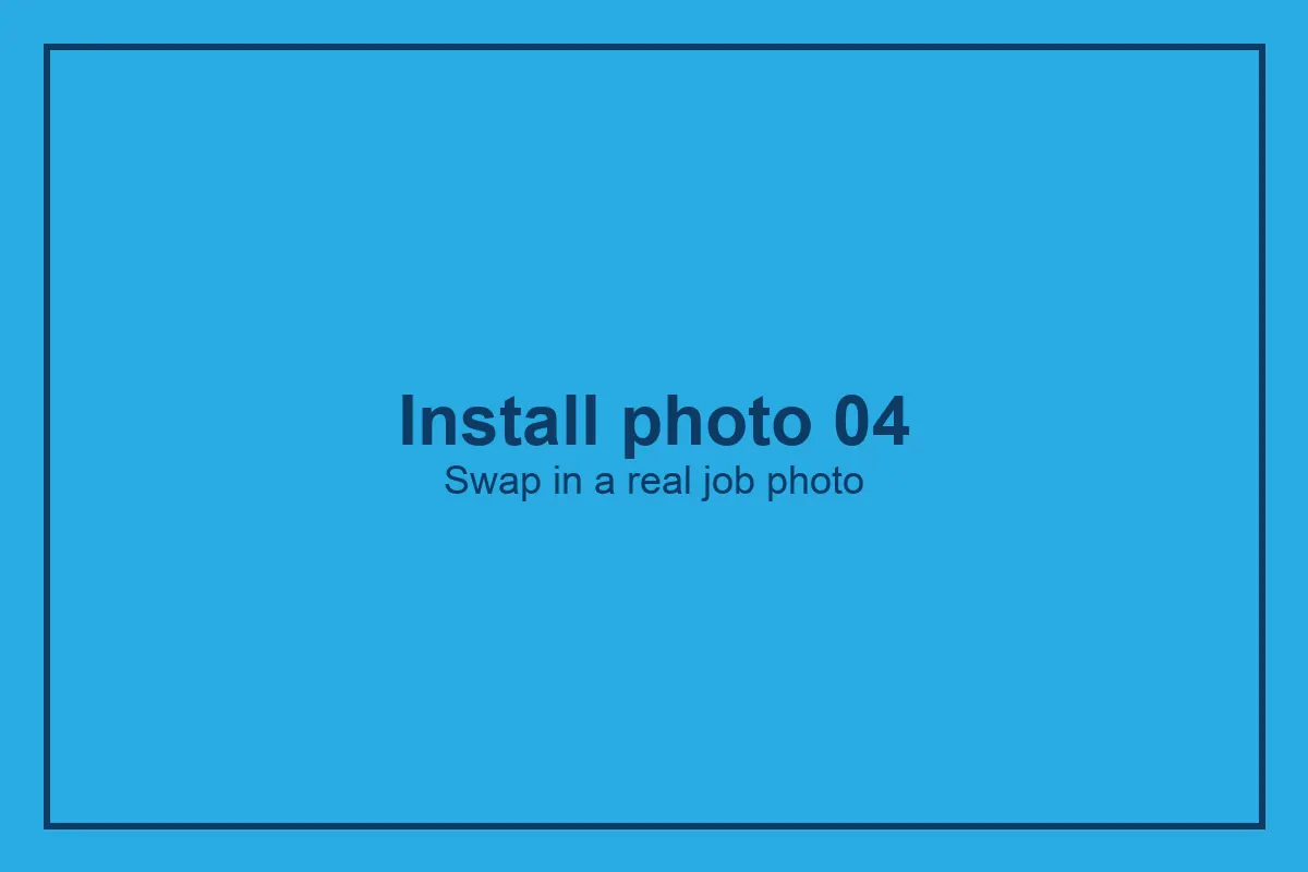 Install photo placeholder 4